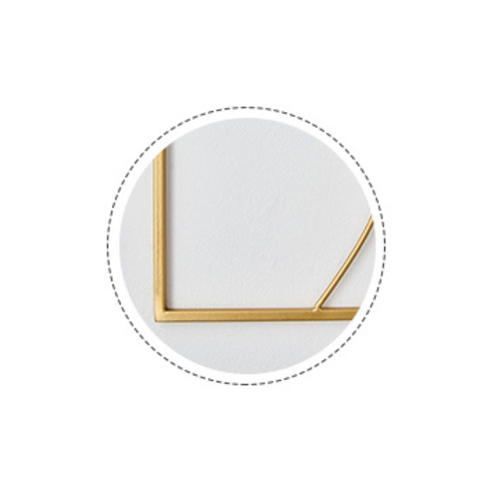 Quadro de Metal Vazado Decorativo Folhas Diversas