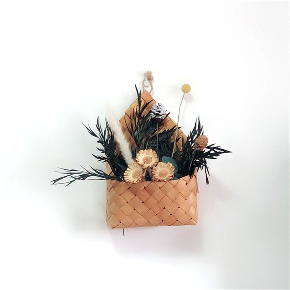 Cestinha de Vime Para Parede