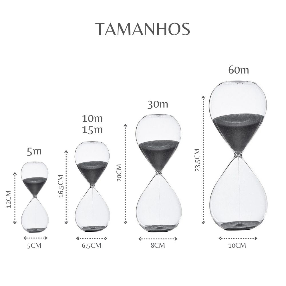 Ampulheta Decorativa Sand Timer