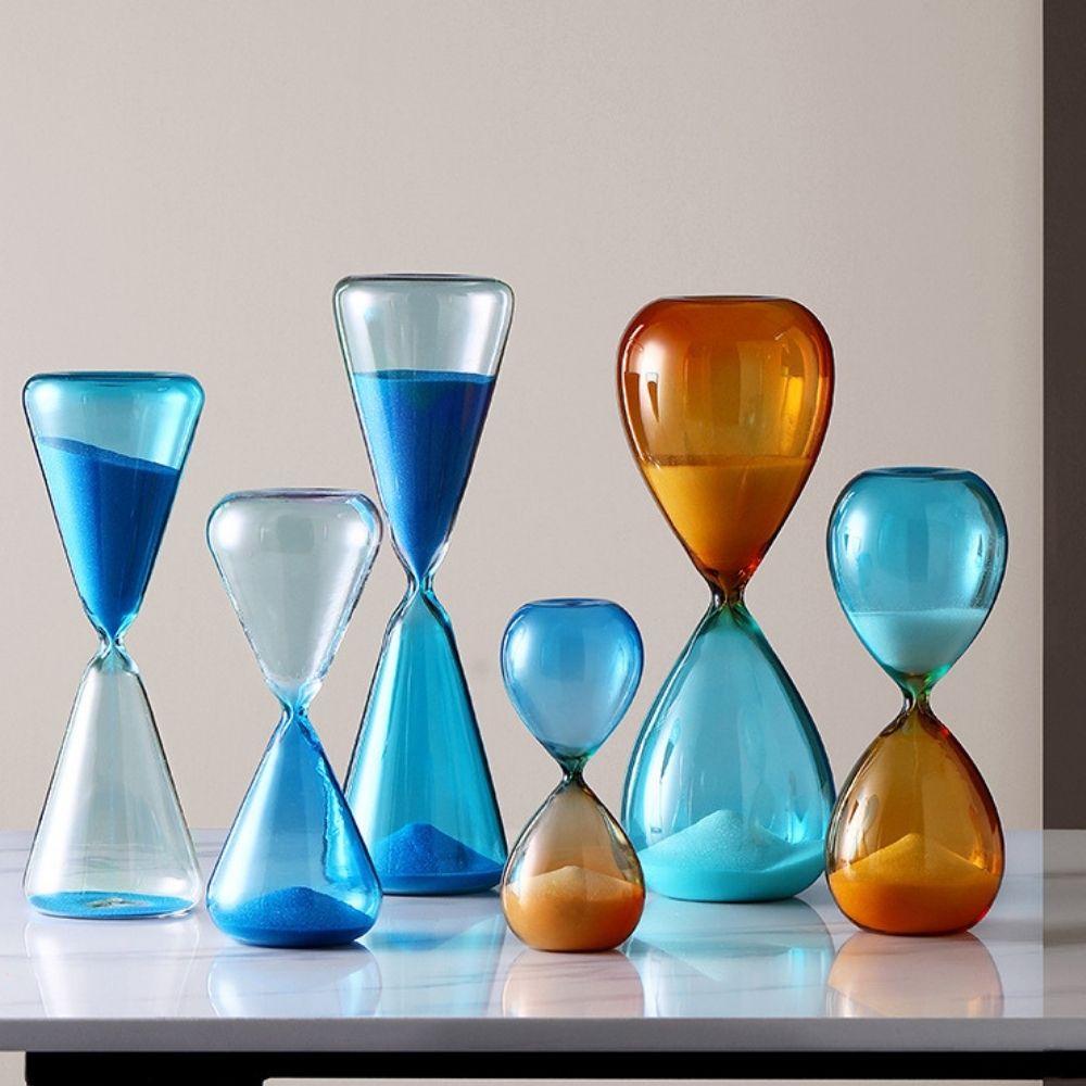 Ampulheta Decorativa Sand Timer Colorful