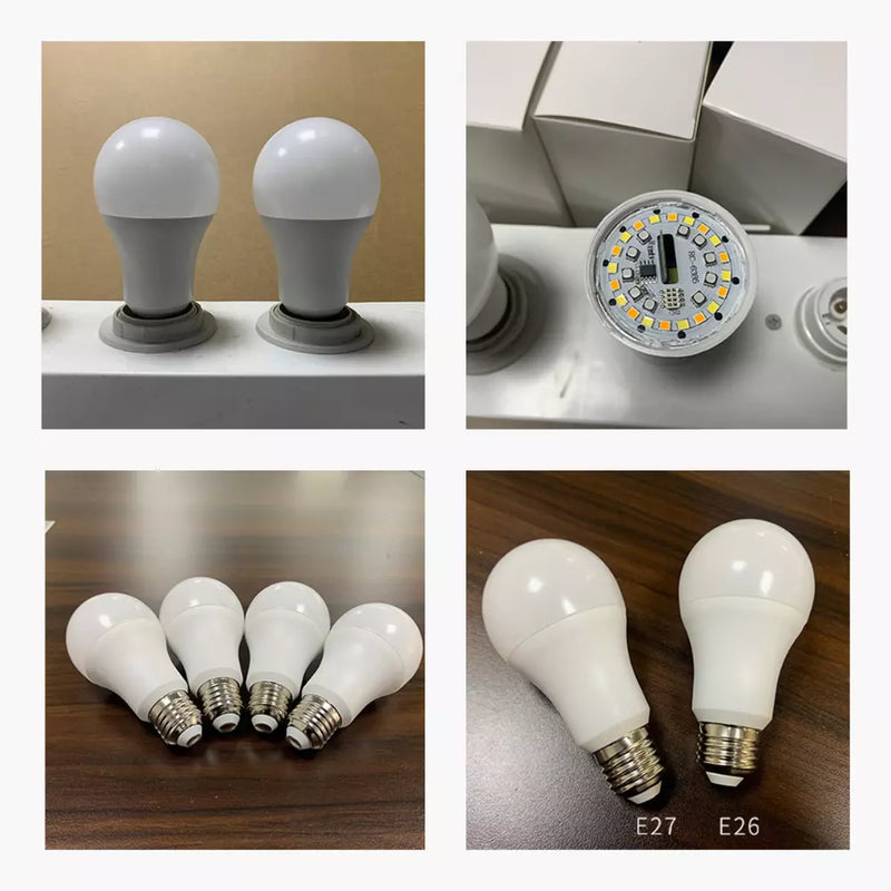 Lâmpada de LED RGB Inteligente E27 WIFI Alexa e Google Assistant