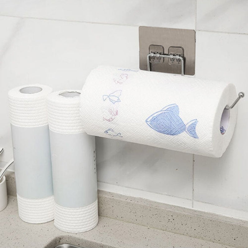 Suporte Papel Toalha Adesivo Sem Furos