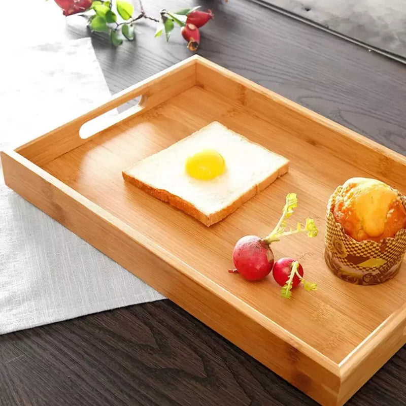 Bandeja de Bambu Natural