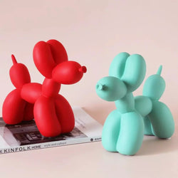 Escultura Decorativa Cachorro de Balão Resina