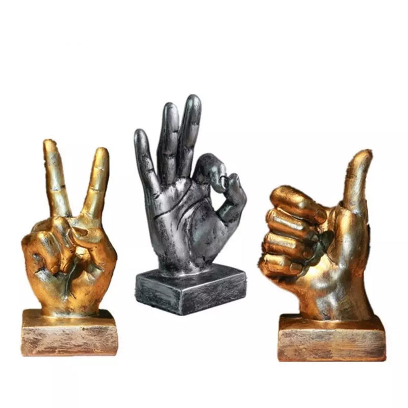 Estatuetas Decorativa  Mãos Livres