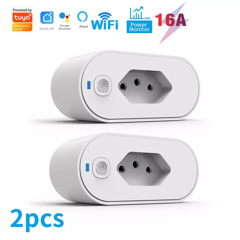 Interruptor Conector Tomada Inteligente 16A