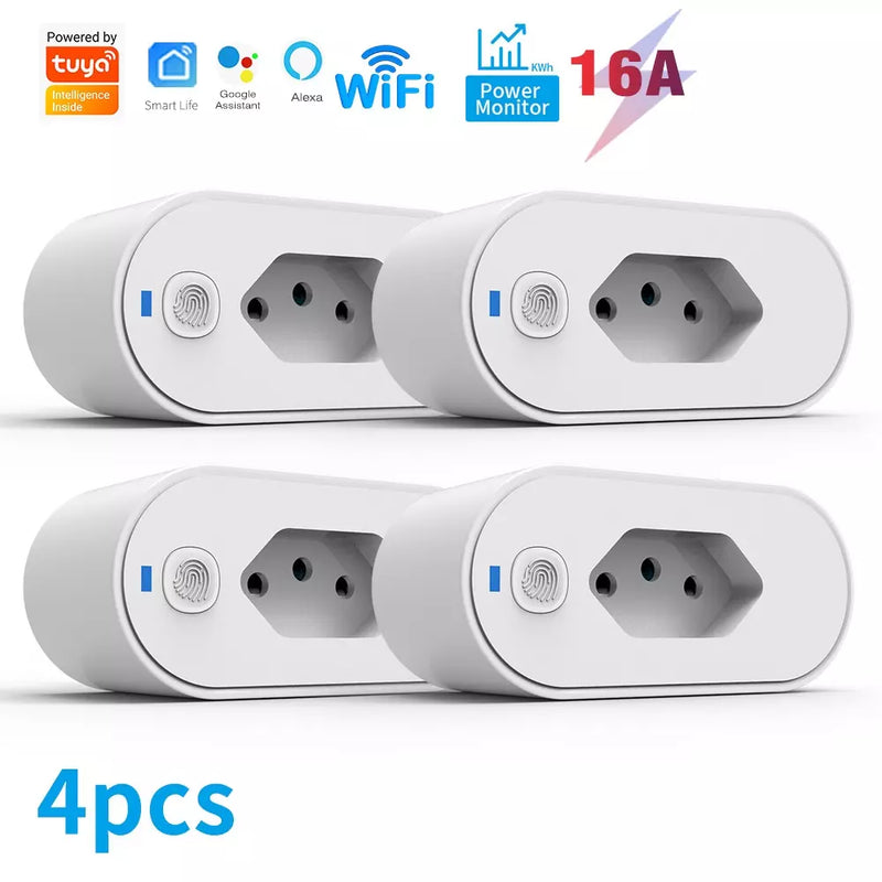 Interruptor Conector Tomada Inteligente 16A