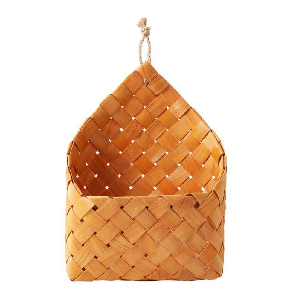 Cestinha de Vime Para Parede