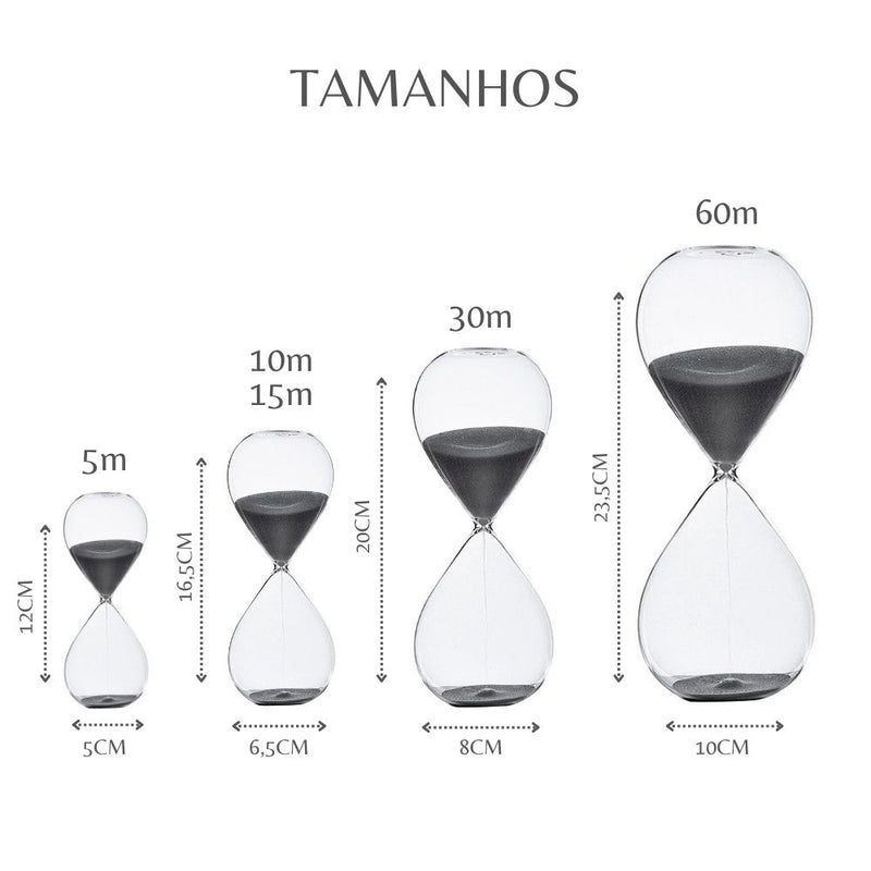 Ampulheta Decorativa Sand Timer