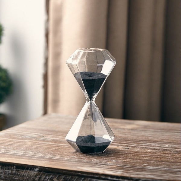 Ampulheta Decorativa Sand Timer Geometric