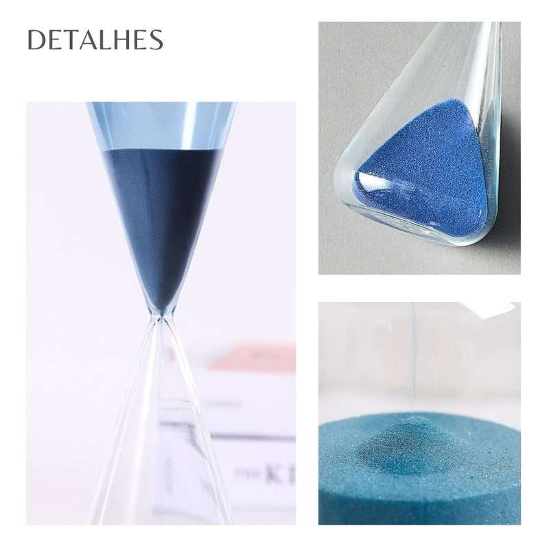 Ampulheta Decorativa Sand Timer Slim
