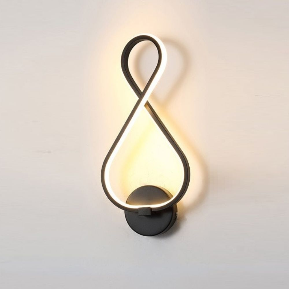 Arandela de Parede Infinita Minimalista Cozani