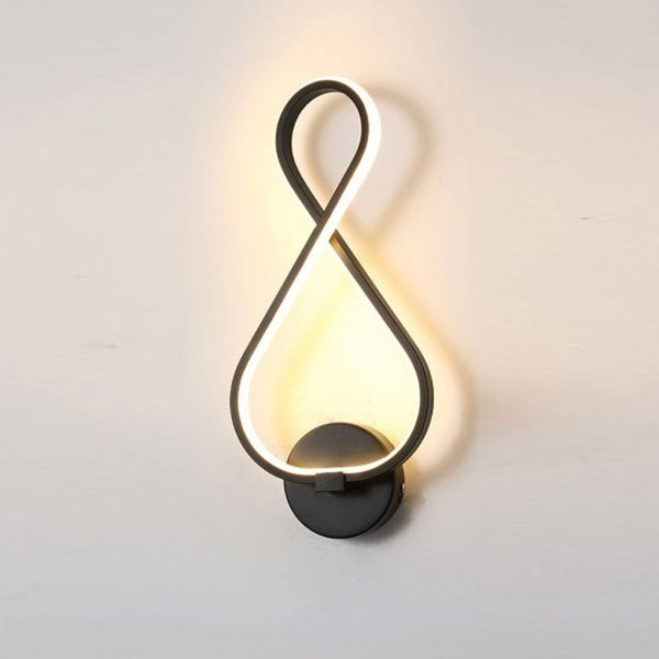 Arandela de Parede Infinita Minimalista Cozani