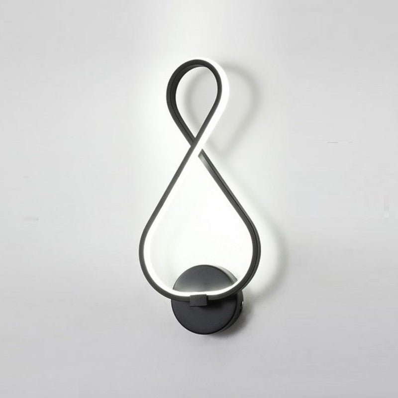 Arandela de Parede Infinita Minimalista Cozani