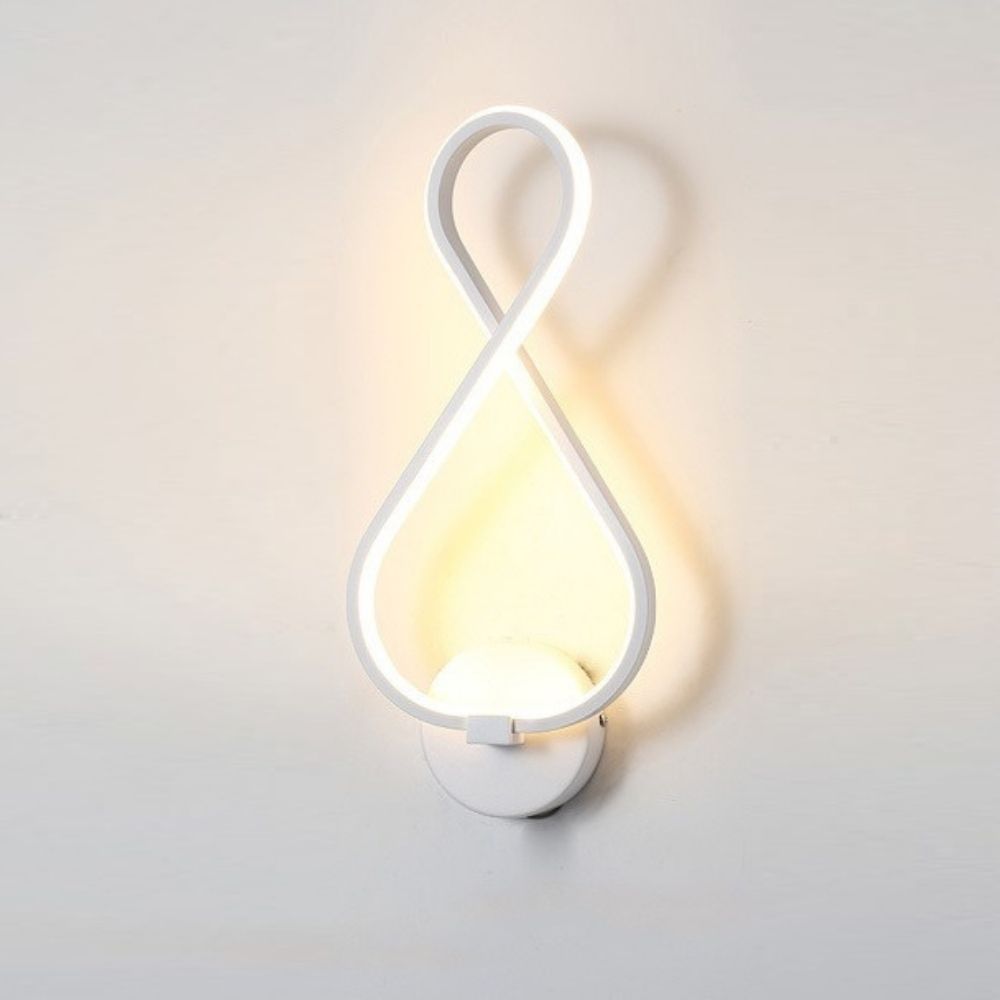 Arandela de Parede Infinita Minimalista Cozani
