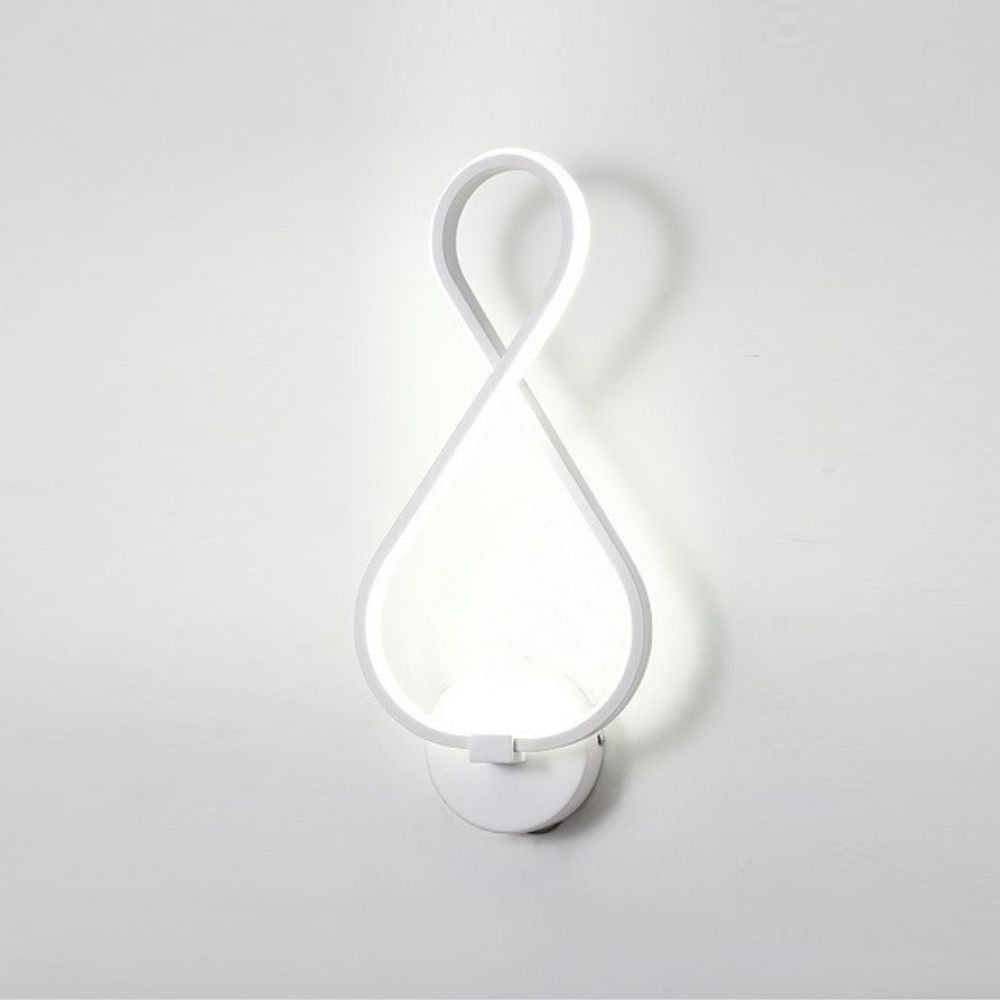 Arandela de Parede Infinita Minimalista Cozani