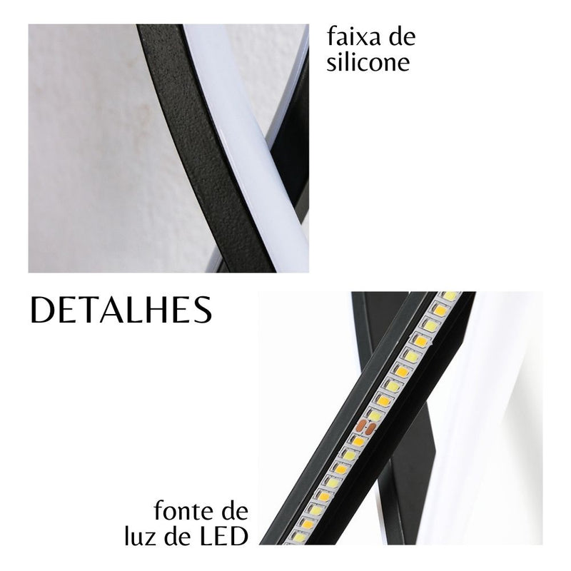Arandela de Parede Trançada Minimalista