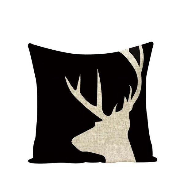 Capa de Almofada Coleção Cervo Black 01