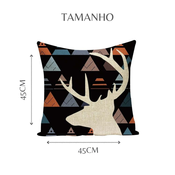 Capa de Almofada Coleção Cervo Black 02