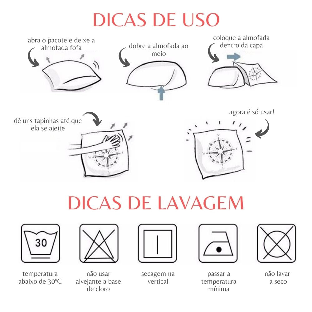 Capa de Almofada Coleção Cervo Clean 01
