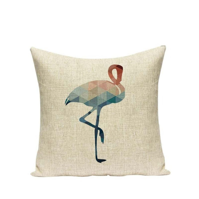 Capa de Almofada Flamingo 45x45