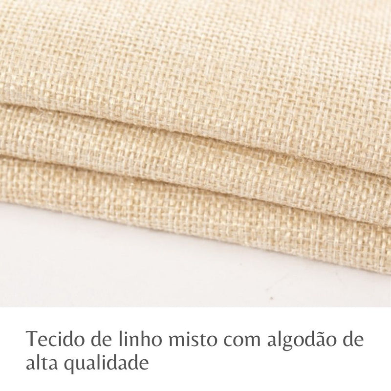 Capa de Almofada Coleção Folhas Grey 03
