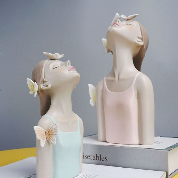 Estatuetas Decorativa Mika Butterfly 27cm