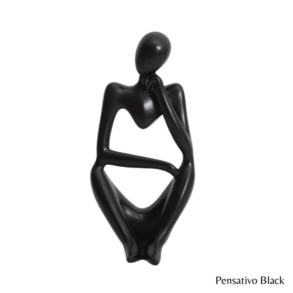 Estatuetas Decorativa  Mood Black