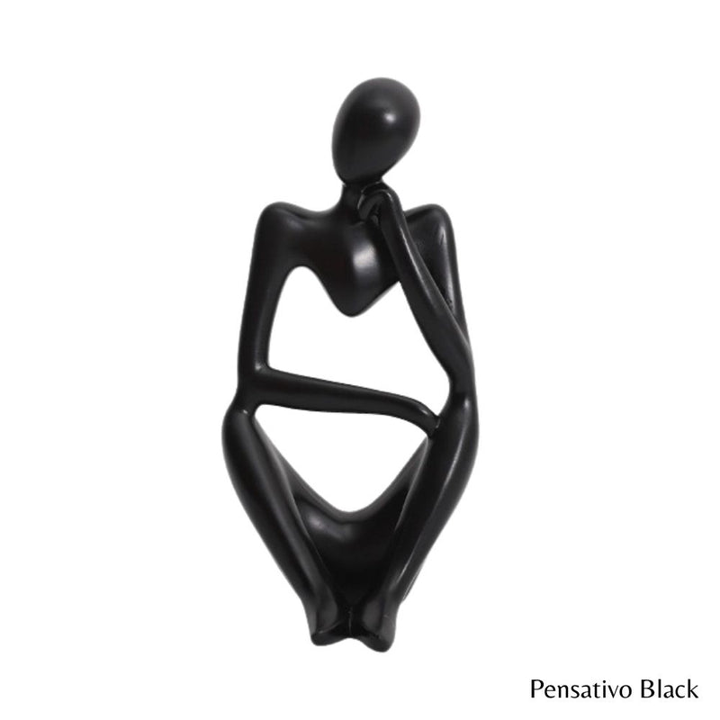 Estatuetas Decorativa  Mood Black