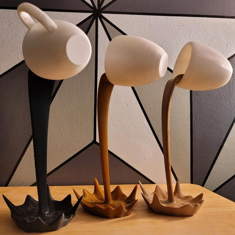 Escultura Decorativa Xícara Flutuante
